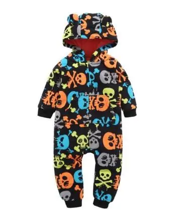 Сиамские штаны для новорожденных; хлопковый плотный теплый костюм для девочек; детская удобная повседневная одежда с героями мультфильмов; Комбинезоны для младенцев - Цвет: style   13