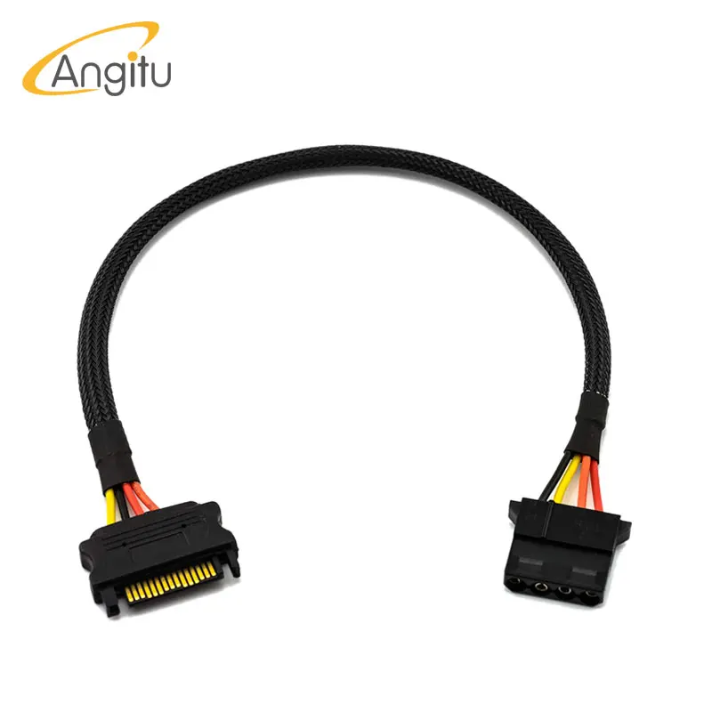 Кабель адаптера питания с разъемом SATA 15pin на Molex 5 02 30 см | Компьютеры и офис