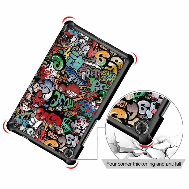 Ультратонкий чехол из искусственной кожи для планшета lenovo TAB M8, TB-8505X, Тонкий Магнитный чехол для планшета, планшет Tab M8 TB-8505F