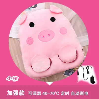 Теплые зимние тапочки с героями мультфильмов; qu nuan xie; теплая водонепроницаемая сумка для детей; зимняя обувь с белым воротником; Beking