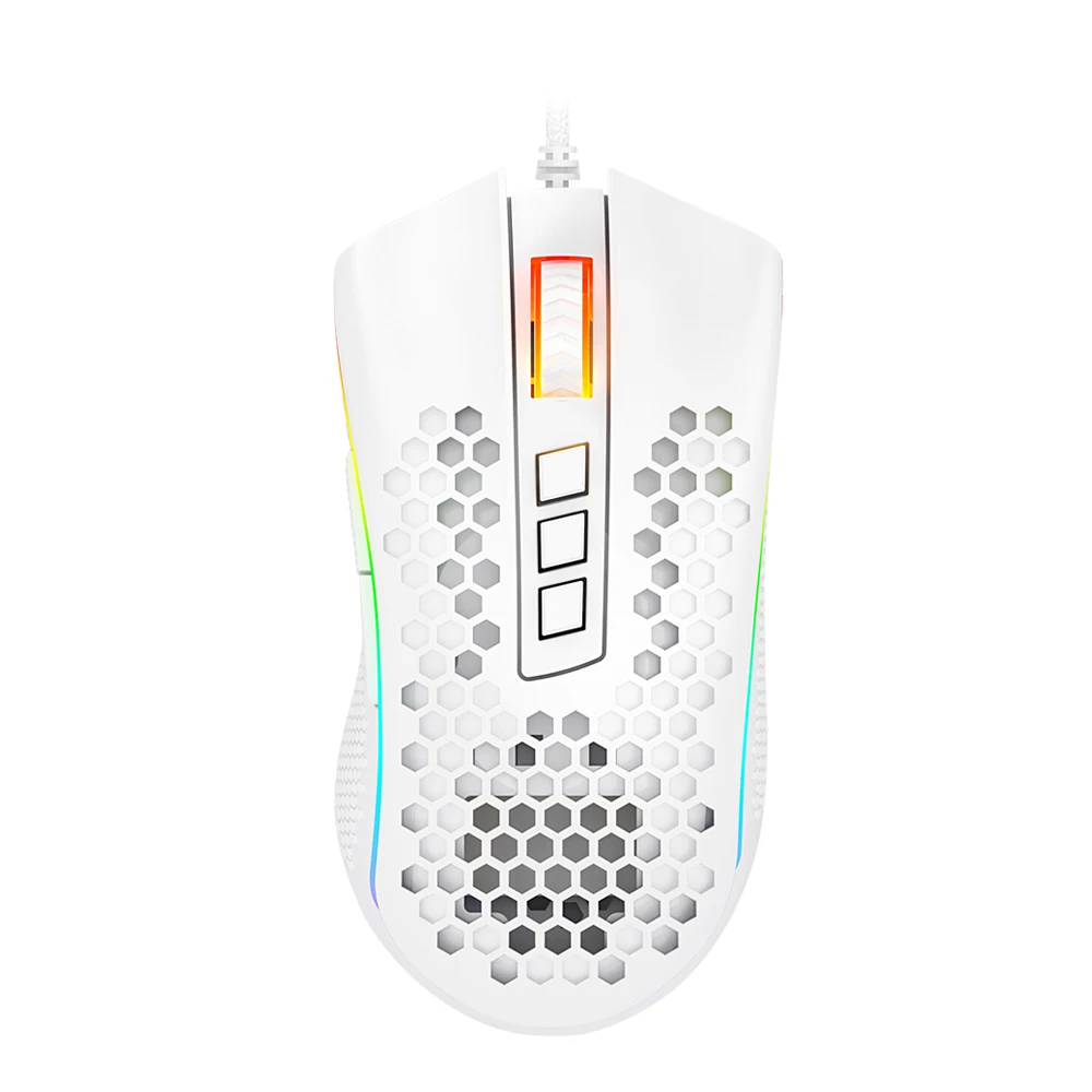 Redragon Storm M808 USB Gaming Mouse Wired RGB Backlight 12400 DPI 9 Buttons Programmable Optics Mice For Computer Gamer PC computer mouse Mice