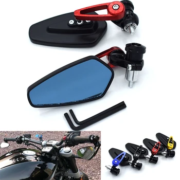 

Universal Motorcycle 7/8 "22mm Handlebar Side Side Mirror For Yamaha FZ1 FAZER FZ6 FZ6R FZ8 XJ6 MT-07 MT-09 FZ9 FZ-09