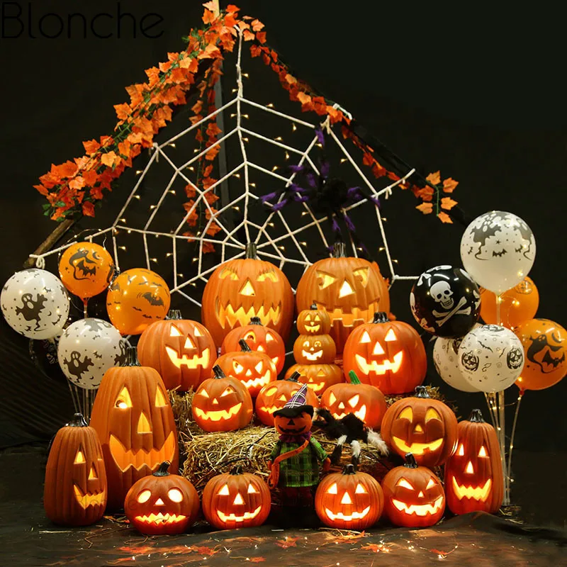 ハロウィンランタンデコレーション - LEDパンプキンフェイスヴィンテージランタンライト、不気味なハロウィンデコレーション 屋内/屋 ハロウィン  ジャックオーランタン カボチャランタン 2 ピース LED ヴィンテージ ハロウィン ランタン ハロウィン パンプキン ハロウィン ... ライトアップカボチャ、装飾的な秋の装飾 - ハロウィン パンプキン デコレーション3 ポジション切り替えカボチャ装飾,テーブル セン