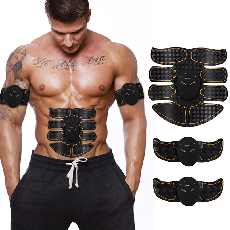 

Abs and Arms Slimming Fat Burning Exerciser Electric Muscle Training Gym Muscle Stimulator Abdominal Tool