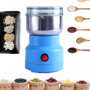 

1PC Mini Blender Pepper Garlic Seasoning Coffee Grinder Electric Food Chopper Extreme Speed Grinding Blender Kitchen Accessories