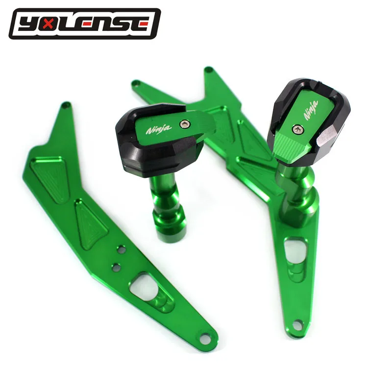 Для KAWASAKI NINJA250 NINJA300 NINJA 250 300 2013 2016 Мотоцикл CNC Рамка слайдер поломка защита от