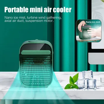 

Smart Home Mini Small Air Conditioning Dormitory USB small Cold Fan Office Household Refrigeration Moisturizing Cold Fans 2020
