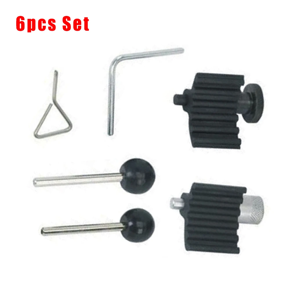 6 шт./компл. черно-серебряные Инструменты для ремонта автомобиля блокировочный