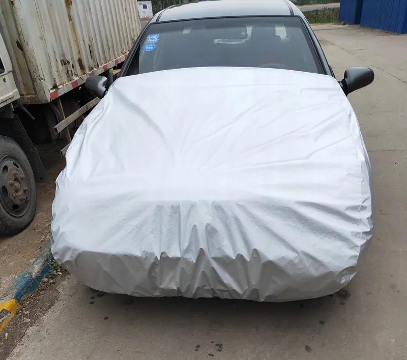 Автомобильный пылезащитный чехол с капюшоном спереди ji gai zi 210D ткань Оксфорд водонепроницаемый снег Защита от солнца колледж Стиль охлаждения