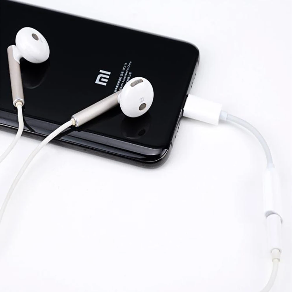 Адаптер для наушников Xiaomi с разъемом USB3.1 type C на кабель 3,5 мм, конвертер музыкальных наушников, адаптер USB C для Oneplus huawei samsung
