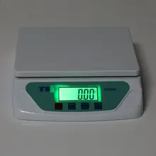 30 кг Электронные весы со шкалой Кухонные весы ЖК грамм Баланс для дома офисный склад лаборатория промышленности X4YD