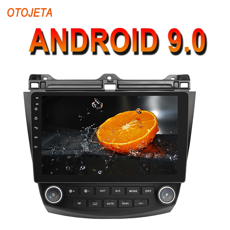 Best OTOJETA Android 9.0 2.5D Screen Car Radio Player For Honda ACCORD 7 SWC bluetooth Multimedia Stereo GPS Navi tape recorder 0