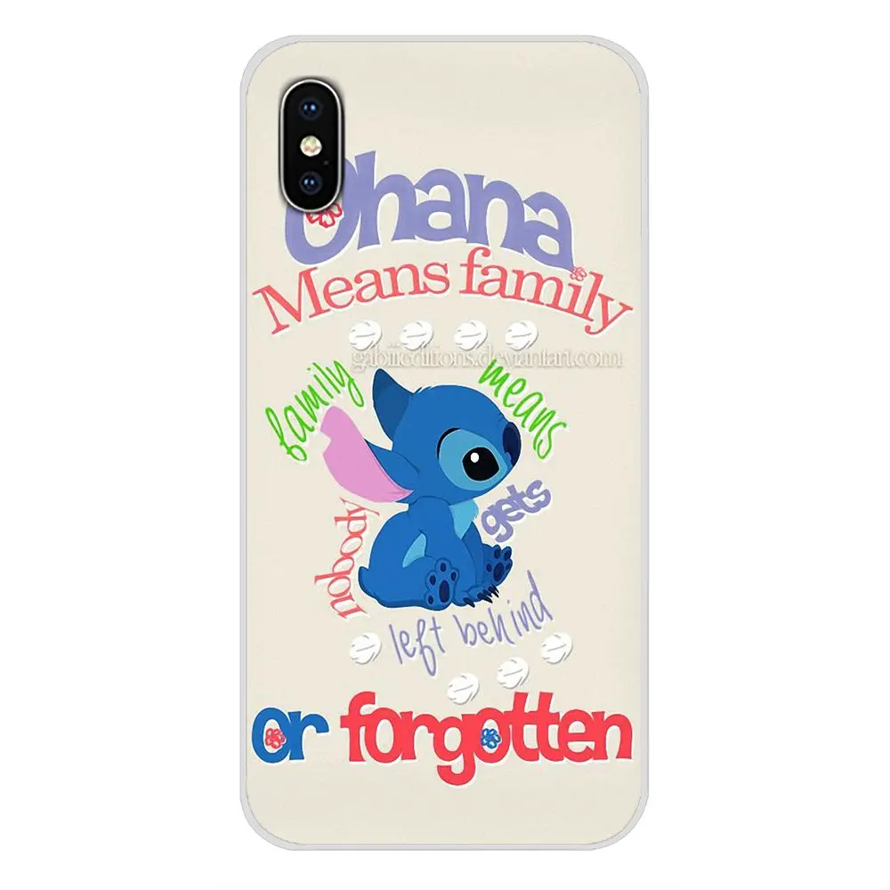 Чехол для смартфона с Лило и цитатой «Ohana значит семья» для samsung Galaxy S3 S4 S5 мини S6 S7 край S8 S9 S10 Lite рlus Note 4 5 8 9 чехол для телефона - Цвет: images 4