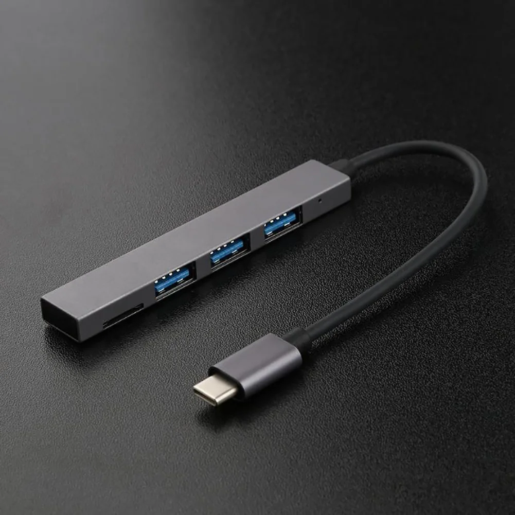 Тип C концентратор 4 порта USB-C USB 3,1 сплиттер конвертер OTG адаптер кабель для Macbook Pro iMac ПК Аксессуары для ноутбуков