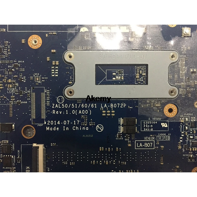 LA-B072P CN-0YWW5F CN-01J67F для Dell Latitude 3450 3550 Материнская плата ZAL50/51/60/61 LA-B072P i3-4030U Тесты работы