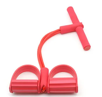 

Fitness Gum 4 Tube Resistance Bands Latex Pedal Exerciser Sit-up Pull Rope Expander Elastic Bands Yoga equipment Pilates Workout
