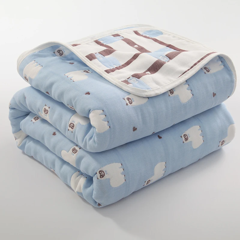 

6-слойное бальное платье 100% муслиновой ткани хлопковое Одеяло новорожденных Детский Пеленальный новорожденных продукты веху Одеяло пеленок новорожденных детское одеяло одеяло детское одеяло