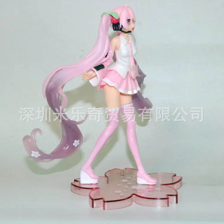 Virtual Singer Prize Figure Adorable Mother Goddess Miku Hatsune Miku Cherry Hatsune Garage Kit Model Toy Boxed
