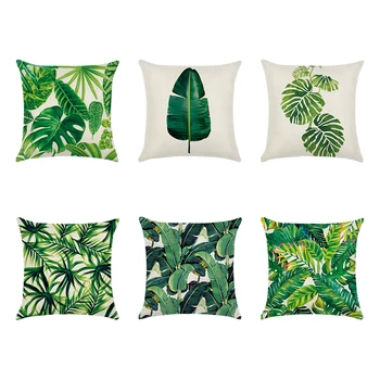 

Cotton Linen Square Cushion Cover Pillow Case Cover Home Bedroom Sofa Car Decor 45 X 45cm