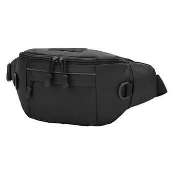 

Men's Casual Waist Bag Outdoor Riding Chest Bag Messenger Bag Mountaineering Running Waist Bag Travel Bag