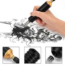 Профессиональная регулируемая алюминиевая роторная машинка для татуировки ручка для перманентного макияжа иглы картриджи татуировки боди-арт