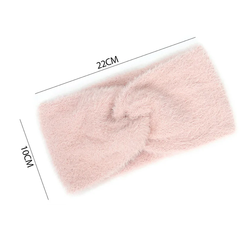 MOLANS Winter Warm Headband  Woolen Knitting Headbands Wool Knitted Elastic Headband Headwear Girls Hair Band Hair Accessories