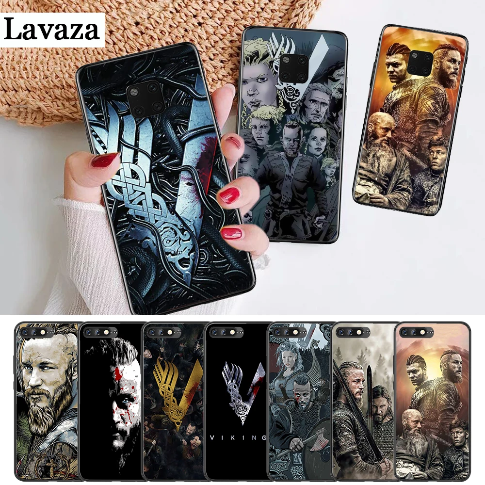 Силиконовый чехол с цветным принтом Vikings Serie 4 для Huawei Nova Smart 2 Lite 2i 3 3i 4E 5 Pro 5i 5T |