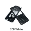 New High Quality Housing For Nokia 208  Dual SIM Card 2080 215 206 2060 Mobile Phone Cover Case Keypad ► Photo 3/6