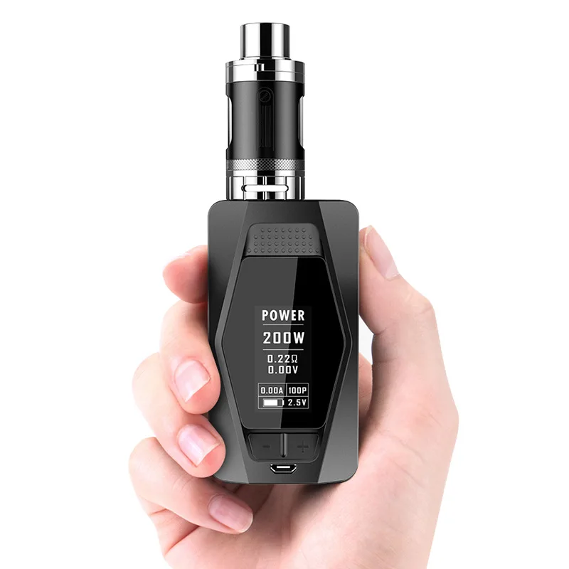 Горячая XD-220W набор Vape с 4 мл атомайзером электронная сигарета 220 Вт Vape коробка мод Hw4 катушка головка электронная сигарета испаритель