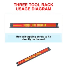 8 дюймов магнитный держатель для приборов стеллаж ножевой ключ плоскогубцы-ножницы, ручные приборы для хранения