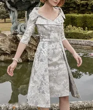 Lace Mother Of The Bride Dresses A-line V-neck Half Sleeves Knee Length Plus Size Short Groom Mother Dresses For Wedding