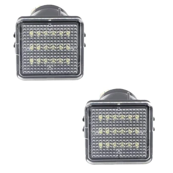 

2Pcs Led License Plate Light Lamp Assembly for Toyota- 2014 To 2019 for Toyota Tacoma 2016 To 2019, Powered By 18Smd Xenon