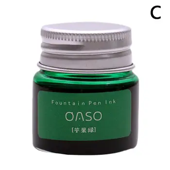 

1pcs 20ml Authentic Pure Colorful Ink Without Fountain Ink Ncomics Stilografica Nib Pen Penna Refill Pen Carbon S7Y1