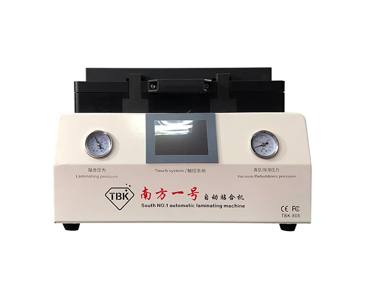 TBK-808 12 inch Curved Screen Vacuum Laminating and Bubble Removing Machine Laminator and Debubbler  For LCD Screen Repairing