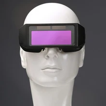 

Welding Eyeglasses Automatic Light Change Goggles Protection Shield Glasses Protectors Eyewear with 20pcs Shields