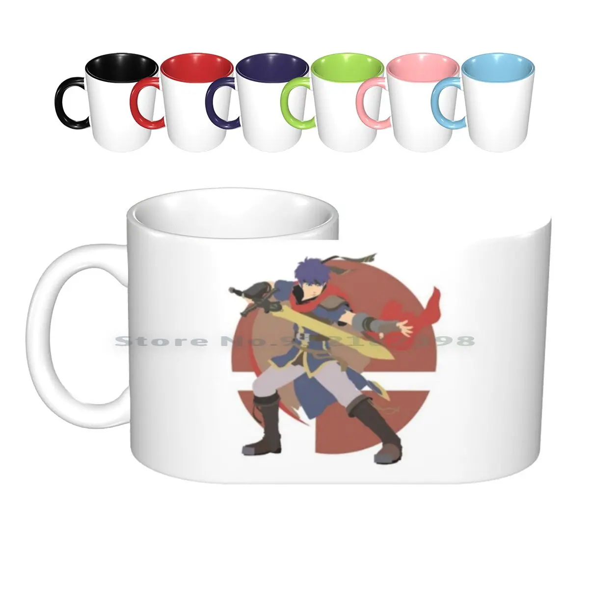 Ike-Super Smash Bros. Ultimate Tazze In Ceramica Tazze Da Caffè Tazza Da Tè Al Latte Super Smash Bros Per Wii U Ultimate Ssb5 Melee Switch Link