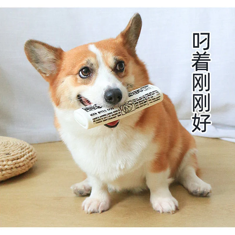 Funny Paper Rubbing Sound Dog Toys