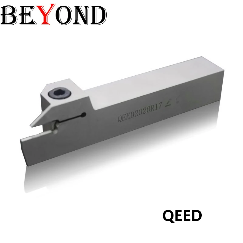 

BEYOND QEED QEED1616R17 QEED2020R17 QEED2525R17 QEED1616L17 QEED2020L17 QEED2525L17 Face Grooving Cutting CNC Holder Lathe Tools