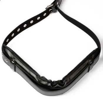 Sex Leather Bondage Restraints Bed For Women Fetish BDSM Bondage Sex Toys For Couples Erotic Toys fetish men Leg Open Bondage 5