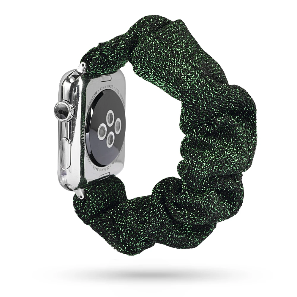 23 Женский эластичный ремешок для часов Apple Watch 4 5 3 2 38 мм/40 мм 42 мм/44 мм Повседневный женский браслет для девочек для iwatch - Цвет ремешка: 23