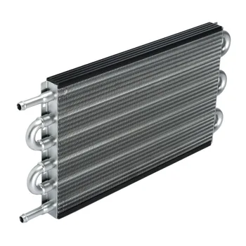 

6 Row Remote Transmission Oil Cooler Automatic Manual Radiator Converter Kit