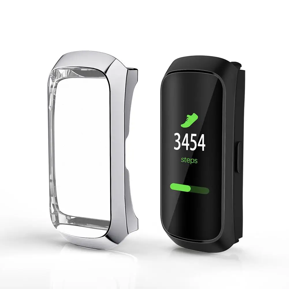 360 градусов ТПУ защитный чехол для samsung Galaxy Fit SM-R370 смарт-чехол с браслетом оболочка часы защитный чехол