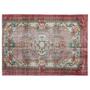 

Handmade Natural Vintage Turkish Area Rug 162x227 Cm-5'4''X7'5''