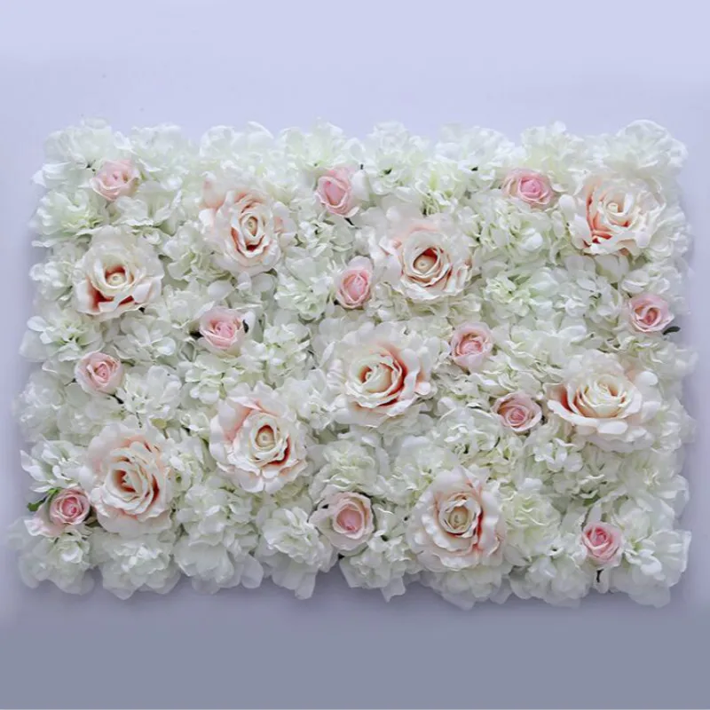 Artificial flower wall background wall fake flower artificial plant wall wedding artificial plant wall custom hotel photography