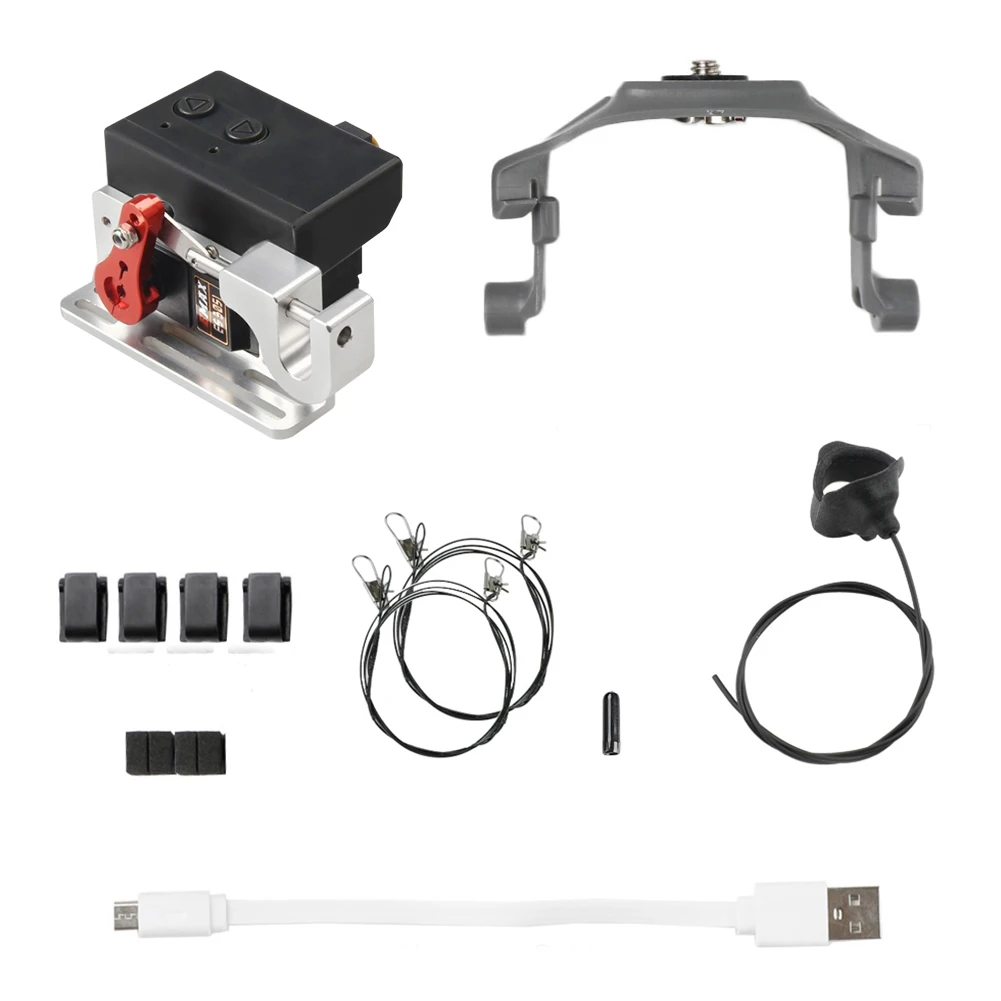 Payload Delivery Drop Transport RC Toy Emergency Aids Air Thrower Plastic Replace Drone Clip High Strength For Mavic 2 Pro Zoom