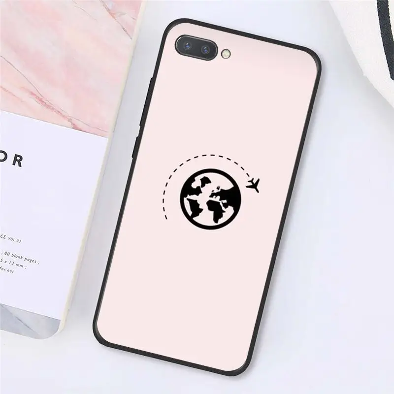 Travel the world paper plane aircraft