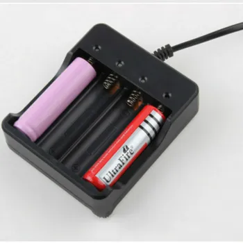 

Portable 18650 Charger 4 Slot 18650 Four Charger 4.2v Smart Flashlight Lithium Battery Charger US Regulation European Regulation