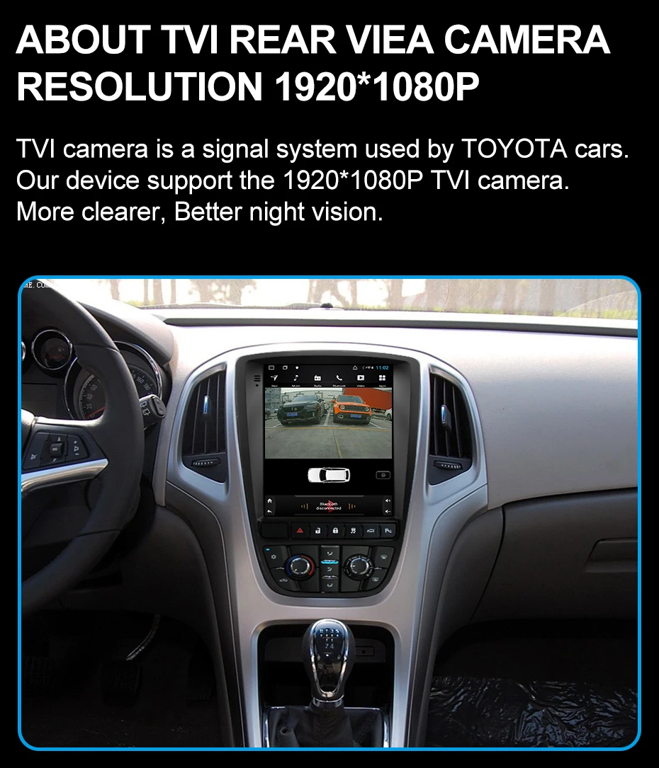 Android para Opel Gps do Carro Isudar Vertical Rádio Auto - Vauxhall Astra j Buick Verano 2009-2020 Multimídia 64 4g Rom Ram gb H53 1 Din 16 Android Para Opel Vauxhall Astra J Buick