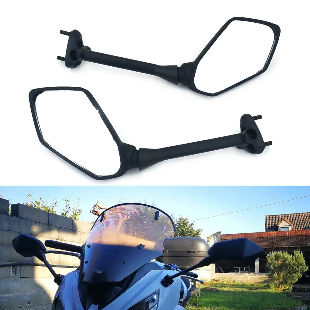 Мотоциклетные зеркала заднего вида для Kawasaki ZX14R ZX14 ZZR1400 2006-2011