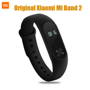 

Original Xiaomi Mi Band 2 Miband 2 Bluetooth 4.0 Smart Wristband OLED Screen Heart Rate Fitness Tracker IP67 Waterproof Bracelet